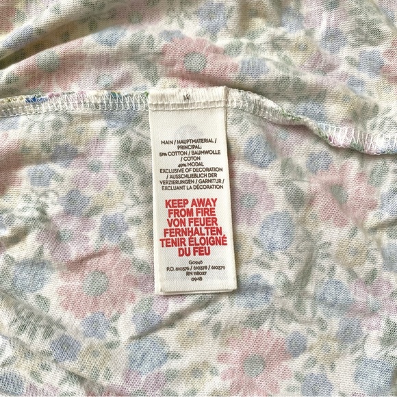 Mini Boden Floral Cotton/model Dress, Size 6-7 - Picture 3 of 4